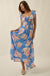 Elegant Garden Floral Smocked Off-Shoulder Maxi Dress - ShopPromesa