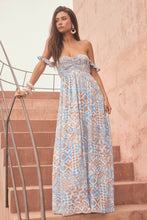 Fellow Voyager Batik-Print Off-Shoulder Maxi Dress - ShopPromesa