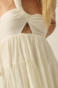 Summer Romance One-Shoulder Tiered Ruffle Mini Dress - ShopPromesa