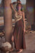 Second to None Colorblock Cowl-Neck Maxi Dress - ShopPromesa