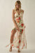 Enchanting Blooms Floral Chiffon Open-Back Maxi Dress - ShopPromesa