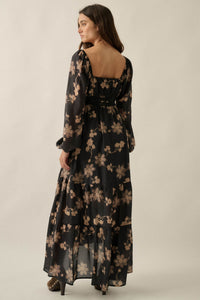 Timeless Romance Floral Button-Up Maxi Prairie Dress - ShopPromesa