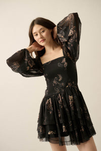 Passing Fancy Paisley and Floral Paneled Maxi Dress - ShopPromesa