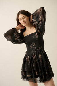 Passing Fancy Paisley and Floral Paneled Maxi Dress - ShopPromesa