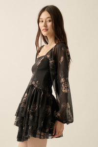 Passing Fancy Paisley and Floral Paneled Maxi Dress - ShopPromesa