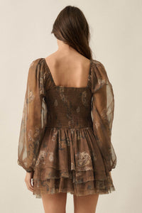 Passing Fancy Paisley and Floral Paneled Maxi Dress - ShopPromesa