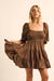 Sunday Picnic Smocked Puff-Sleeve Tiered Mini Dress - ShopPromesa