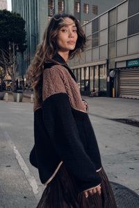 Winter Games Chevron Colorblock Fleece Jacket - ShopPromesa