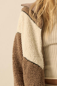 Winter Games Chevron Colorblock Fleece Jacket - ShopPromesa