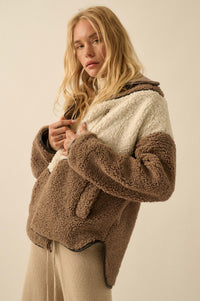 Winter Games Chevron Colorblock Fleece Jacket - ShopPromesa