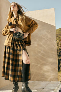 Soft Spoken Vegan Suede Pocket Shacket - ShopPromesa