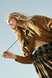 Soft Spoken Vegan Suede Pocket Shacket - ShopPromesa