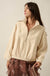 Snowy Creek Fleece Pleated Half-Zip Pullover Jacket - ShopPromesa