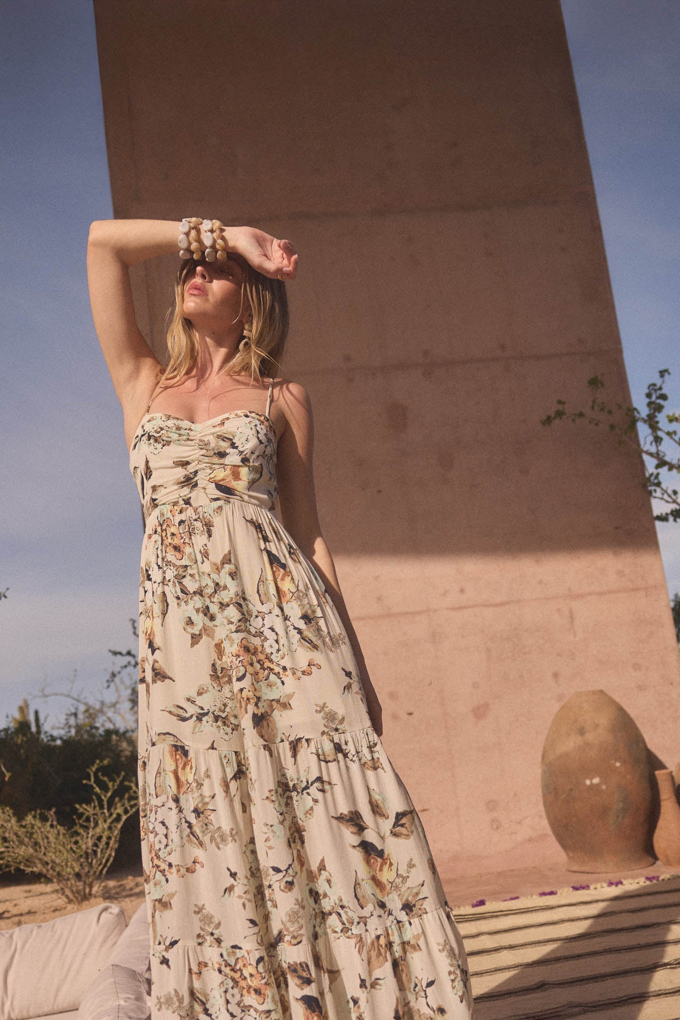 Bonita Jardin Floral Tiered Wide-Leg Jumpsuit - ShopPromesa