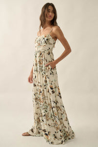Bonita Jardin Floral Tiered Wide-Leg Jumpsuit - ShopPromesa