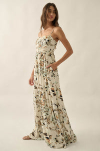 Bonita Jardin Floral Tiered Wide-Leg Jumpsuit - ShopPromesa