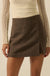 Posh Life Herringbone Tweed Mini Skort - ShopPromesa