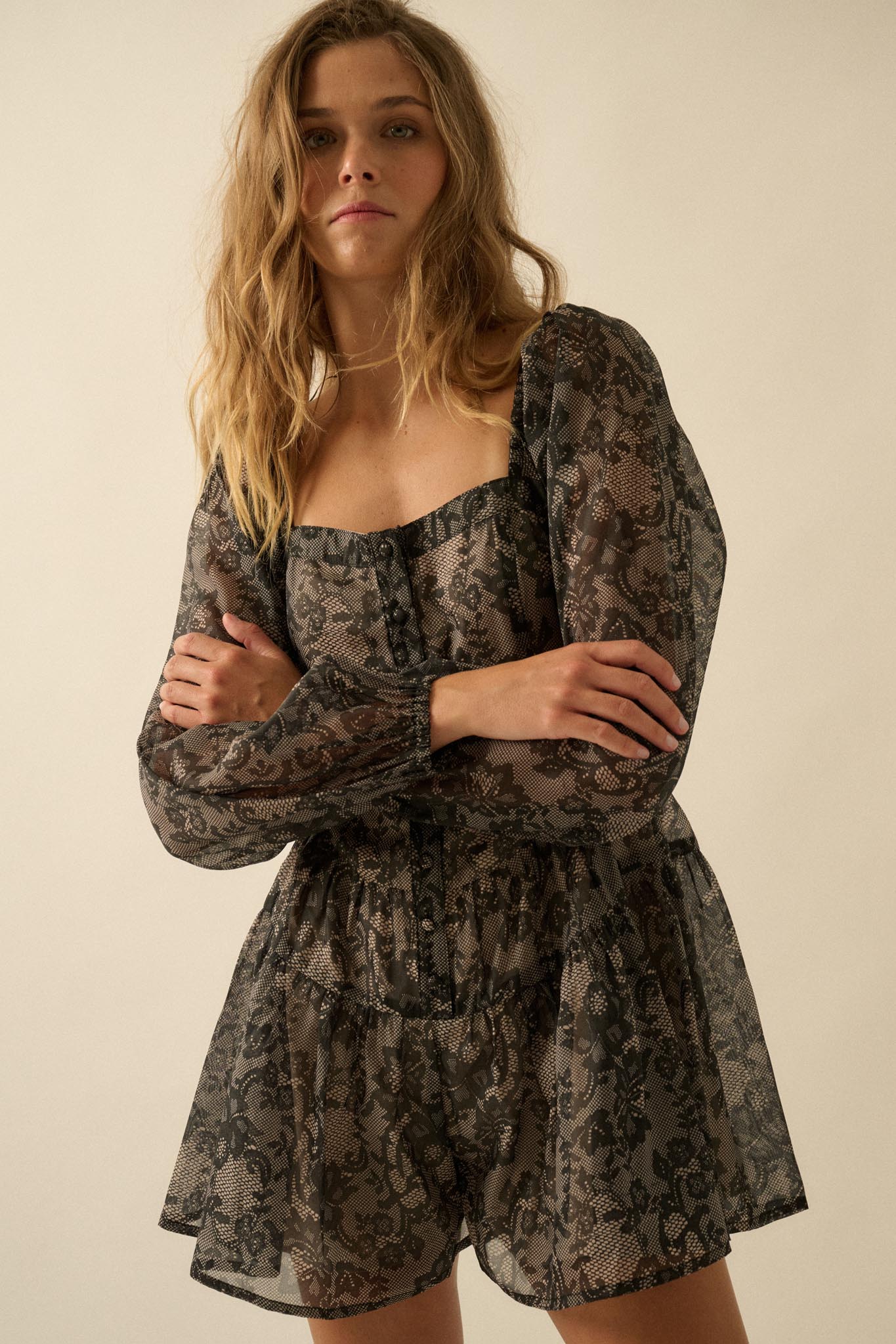 evening romper dress Black Sequin Mock Neck Puff Sleeve Backless Romper Jumpsuit Wedding Party Evening Prom Cocktail Women Ladies