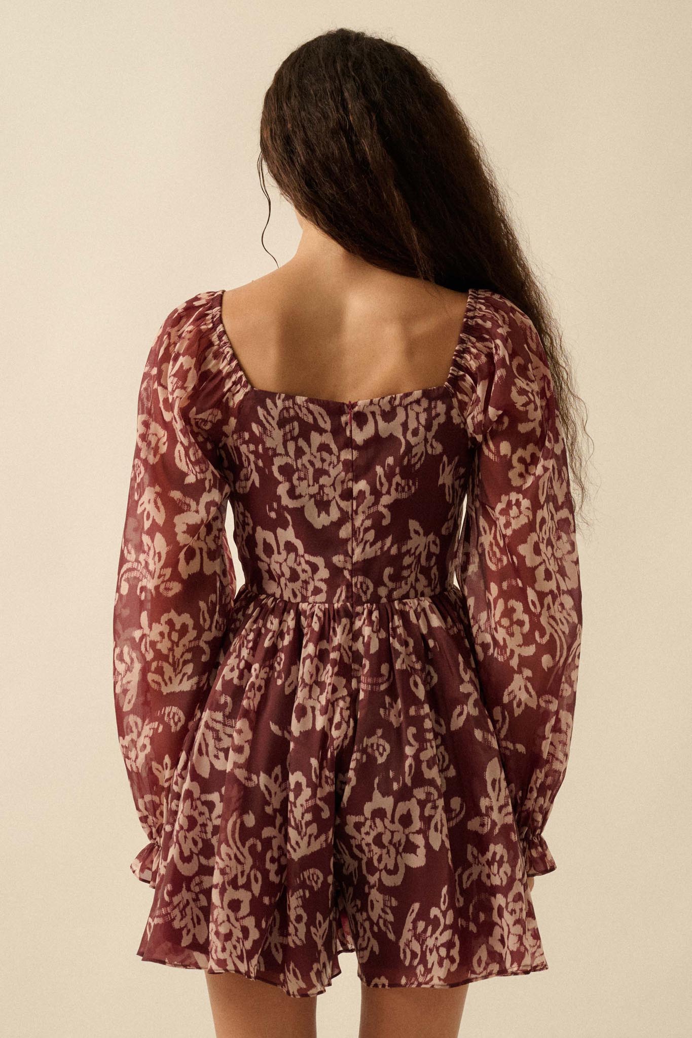 Grow in Grace Floral Organza Corset Romper Dress - ShopPromesa