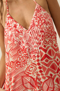 Dream Voyage Batik-Print Wide-Leg Halter Jumpsuit - ShopPromesa