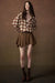 Smooth Talker Vegan Suede Handkerchief Mini Skort - ShopPromesa