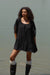 Happy Go Lucky Lace-Inset Puff-Sleeve Romper
