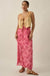Blooming Meadow Striped Floral Chiffon Maxi Skirt - ShopPromesa