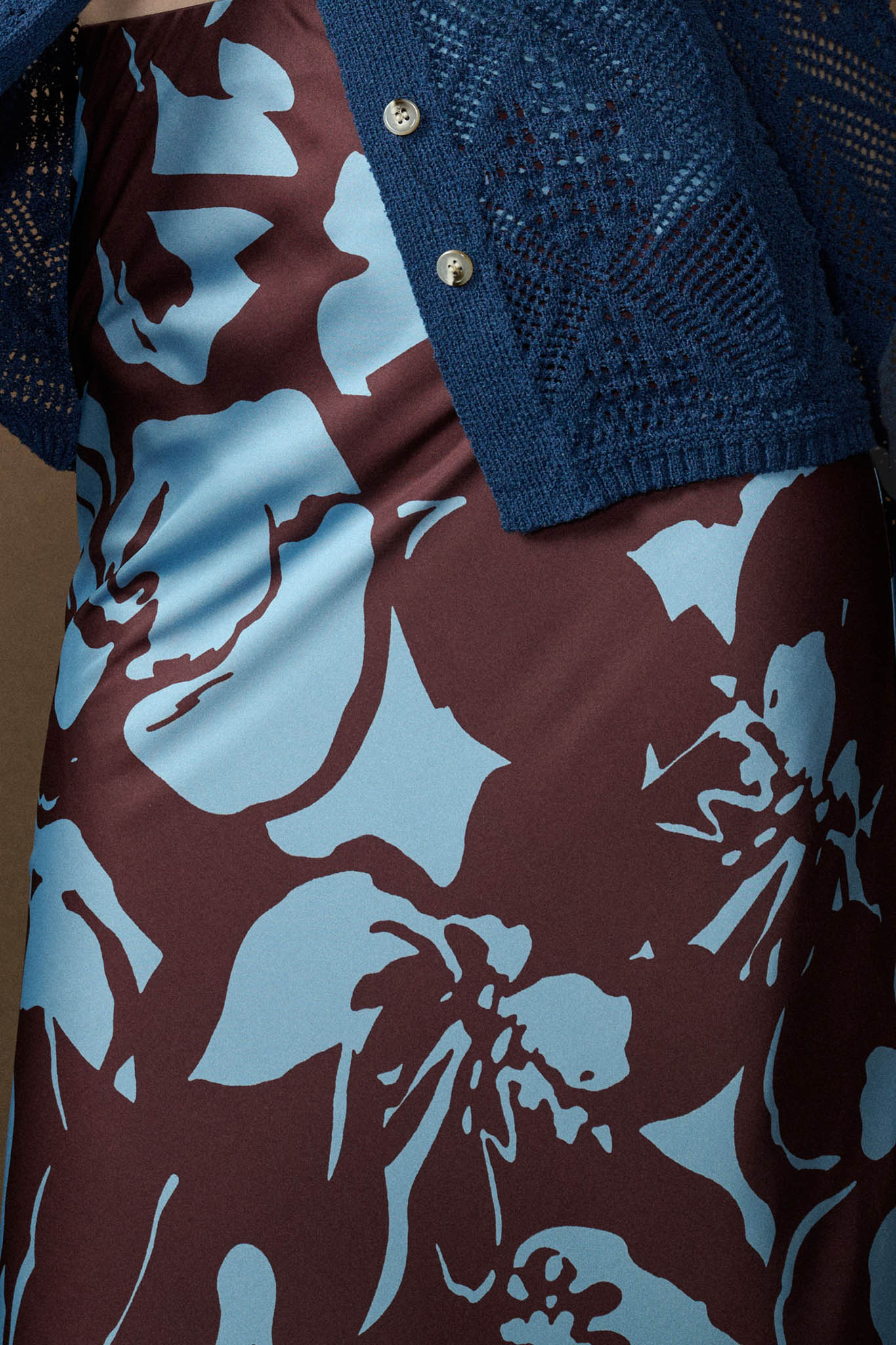 Charm and Grace Floral Satin Bias-Cut Maxi Skirt - ShopPromesa