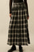 Checkered Past Belted Drop-Waist Plaid Maxi Skirt - ShopPromesa