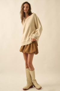 Soft Focus Vegan Suede Bubble Mini Skirt - ShopPromesa