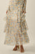 Ruffled Petals Floral Mesh Cascade Maxi Skirt - ShopPromesa