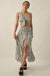 Beautifully Lost Abstract-Print Button-Up Maxi Skirt - ShopPromesa