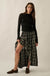 Barn Dance Plaid High-Low Ruffle Maxi Skirt - ShopPromesa
