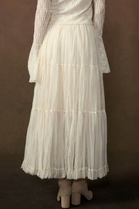Tier and Now Tulle Tiered Ruffle Maxi Skirt - ShopPromesa