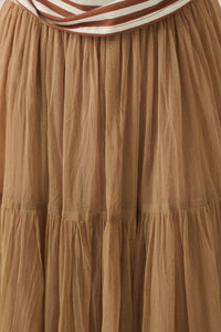 Tier and Now Tulle Tiered Ruffle Maxi Skirt - ShopPromesa