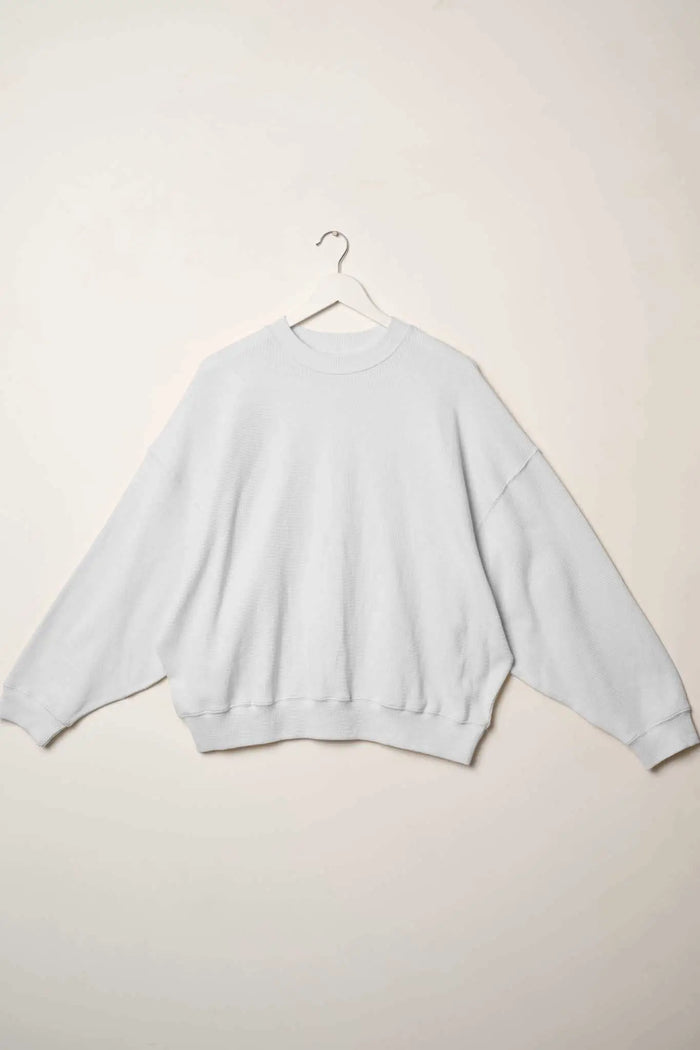 Stay Toasty Garment Dyed Thermal Pullover Top - ShopPromesa