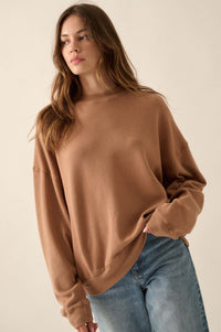 Stay Toasty Garment Dyed Thermal Pullover Top - ShopPromesa