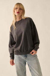 Warm Ways Garment Dyed French Terry Sweatshirt - ShopPromesa