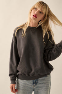 Warm Ways Garment Dyed French Terry Sweatshirt - ShopPromesa