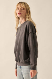 Warm Ways Garment Dyed French Terry Sweatshirt - ShopPromesa