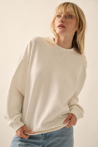 Warm Ways Garment Dyed French Terry Sweatshirt - ShopPromesa