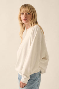 Warm Ways Garment Dyed French Terry Sweatshirt - ShopPromesa