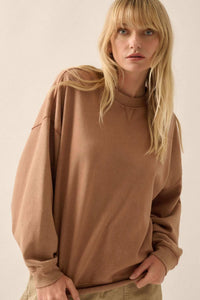 Warm Ways Garment Dyed French Terry Sweatshirt - ShopPromesa