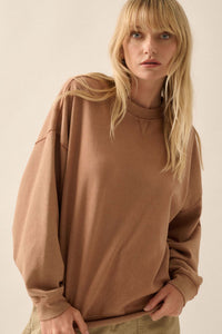 Warm Ways Garment Dyed French Terry Sweatshirt - ShopPromesa