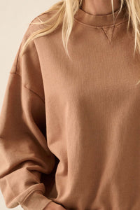 Warm Ways Garment Dyed French Terry Sweatshirt - ShopPromesa