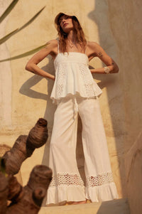 Radiant Soul Lace-Inset Babydoll Cami Top - ShopPromesa