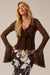 Frill Me Up Lace Ruffled V-Neck Bell-Sleeve Top - ShopPromesa