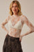Secret Whisper Sheer Lace Long-Sleeve Layering Top - ShopPromesa