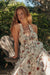 Bouquet in Bloom Floral Smocked Peplum Halter Top - ShopPromesa