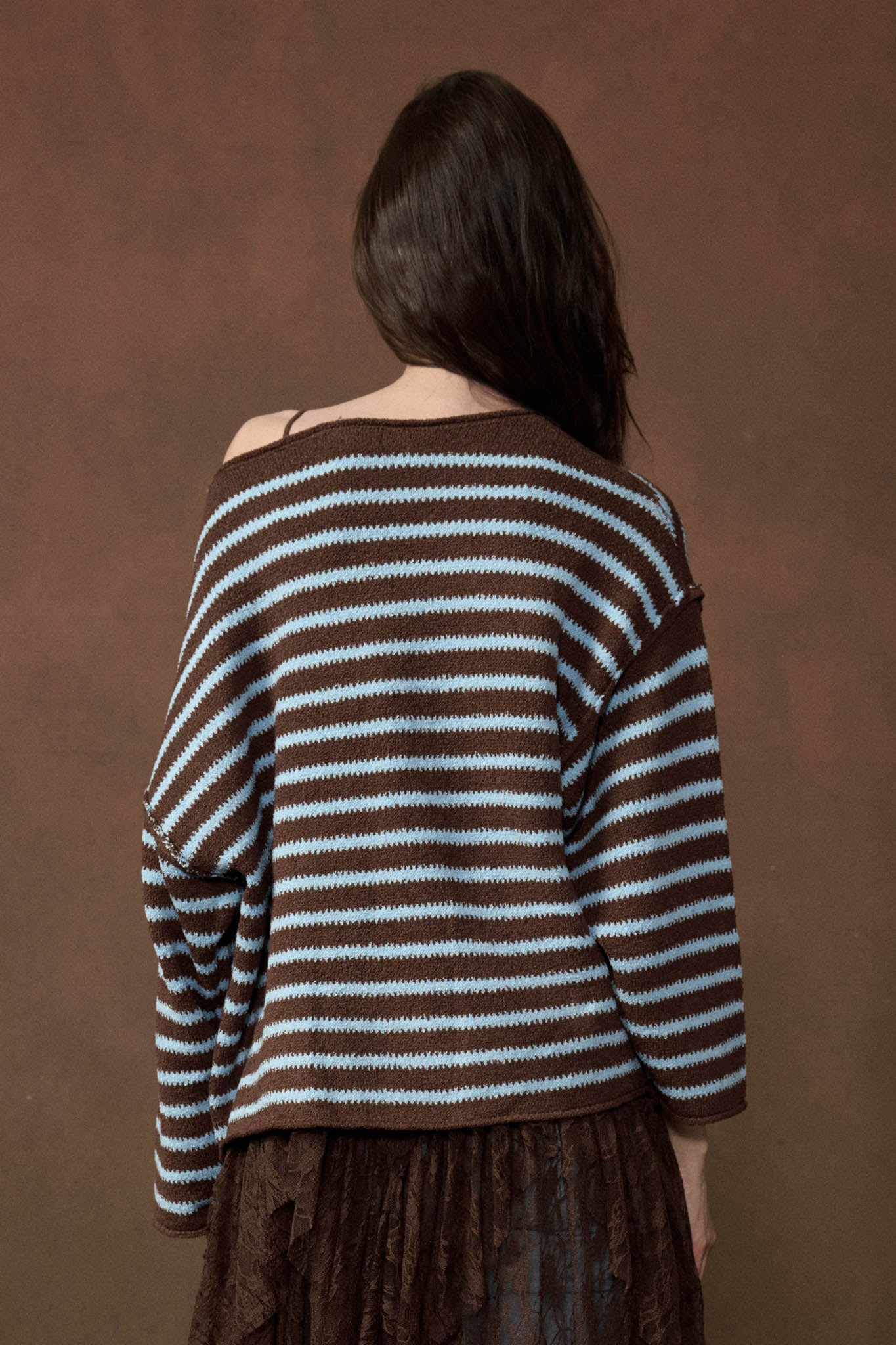 Stripe Hype Oversized Striped Sweater